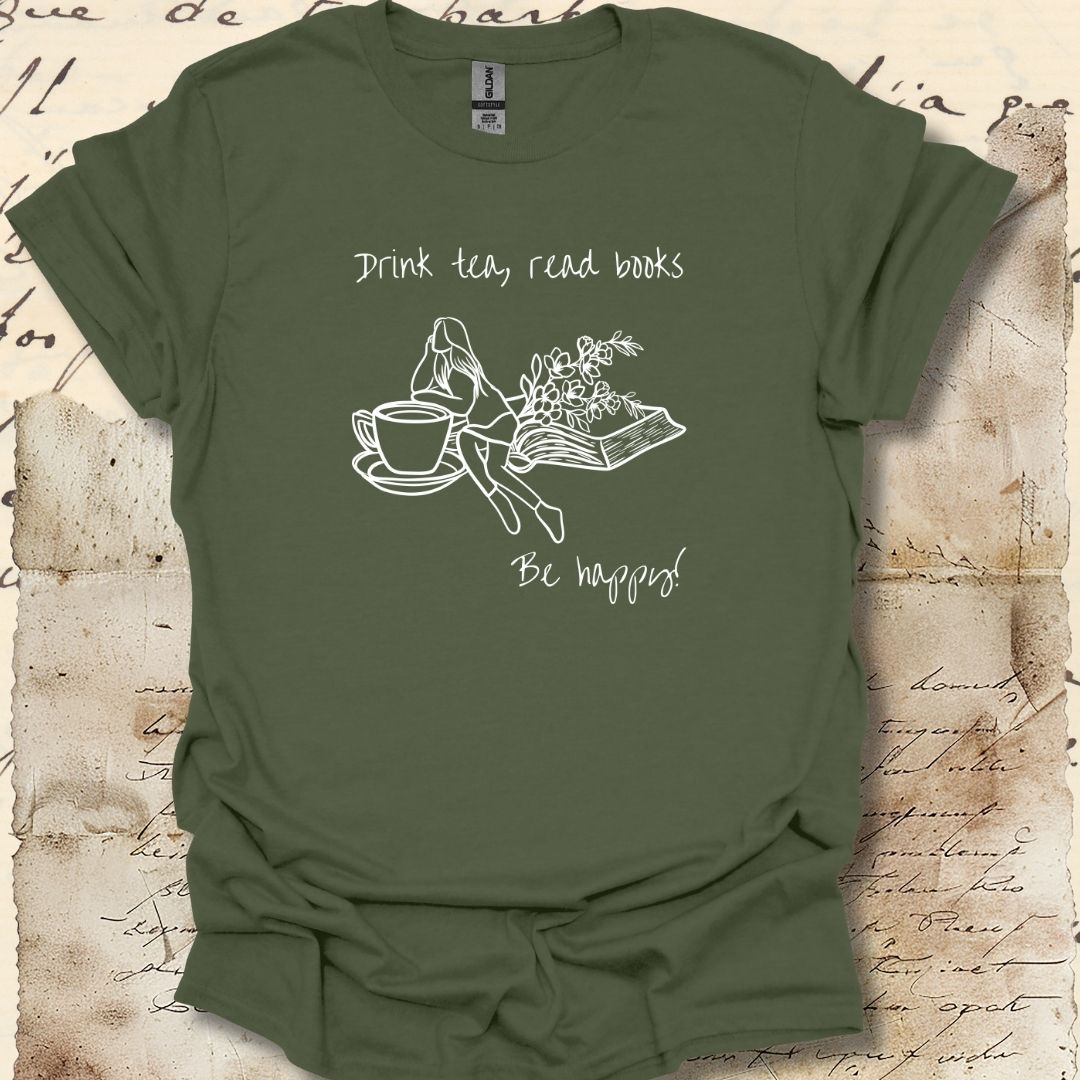 Drink tea, read books, Be happy!