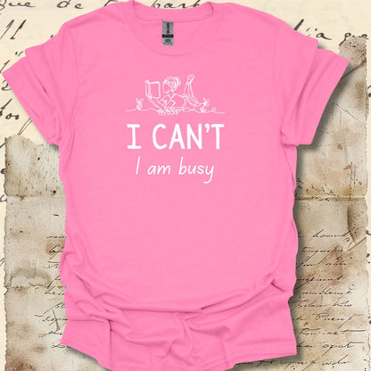 I can't I am busy
