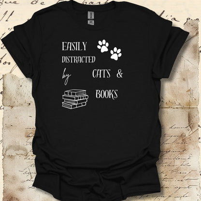 Easily distracted by cats & books