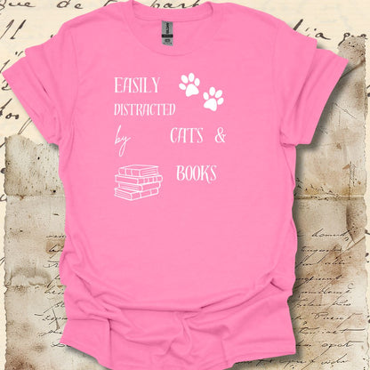 Easily distracted by cats & books