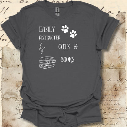 Easily distracted by cats & books