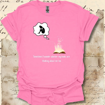 Sometimes I wonder whether my books are thinking about me too