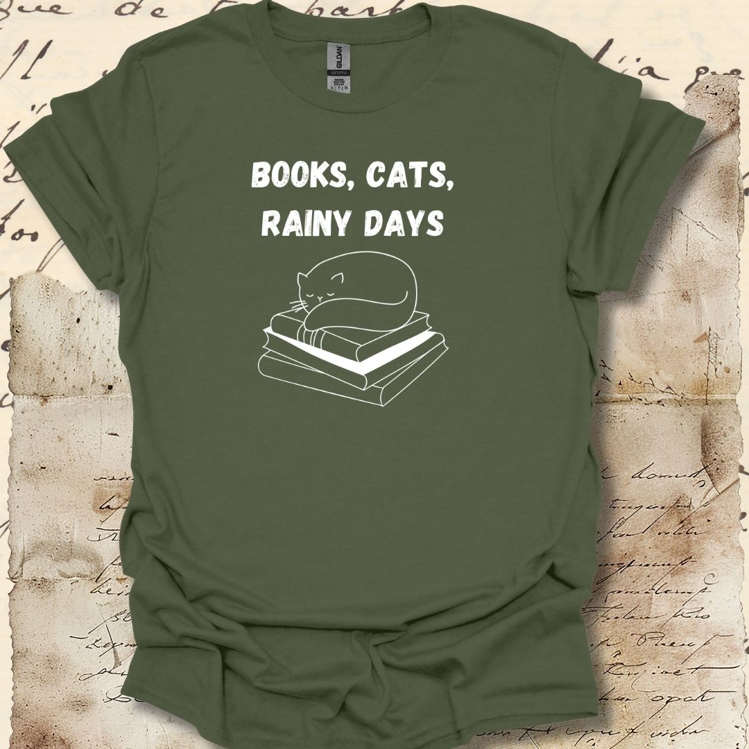 Books, Cats, Rainy Days